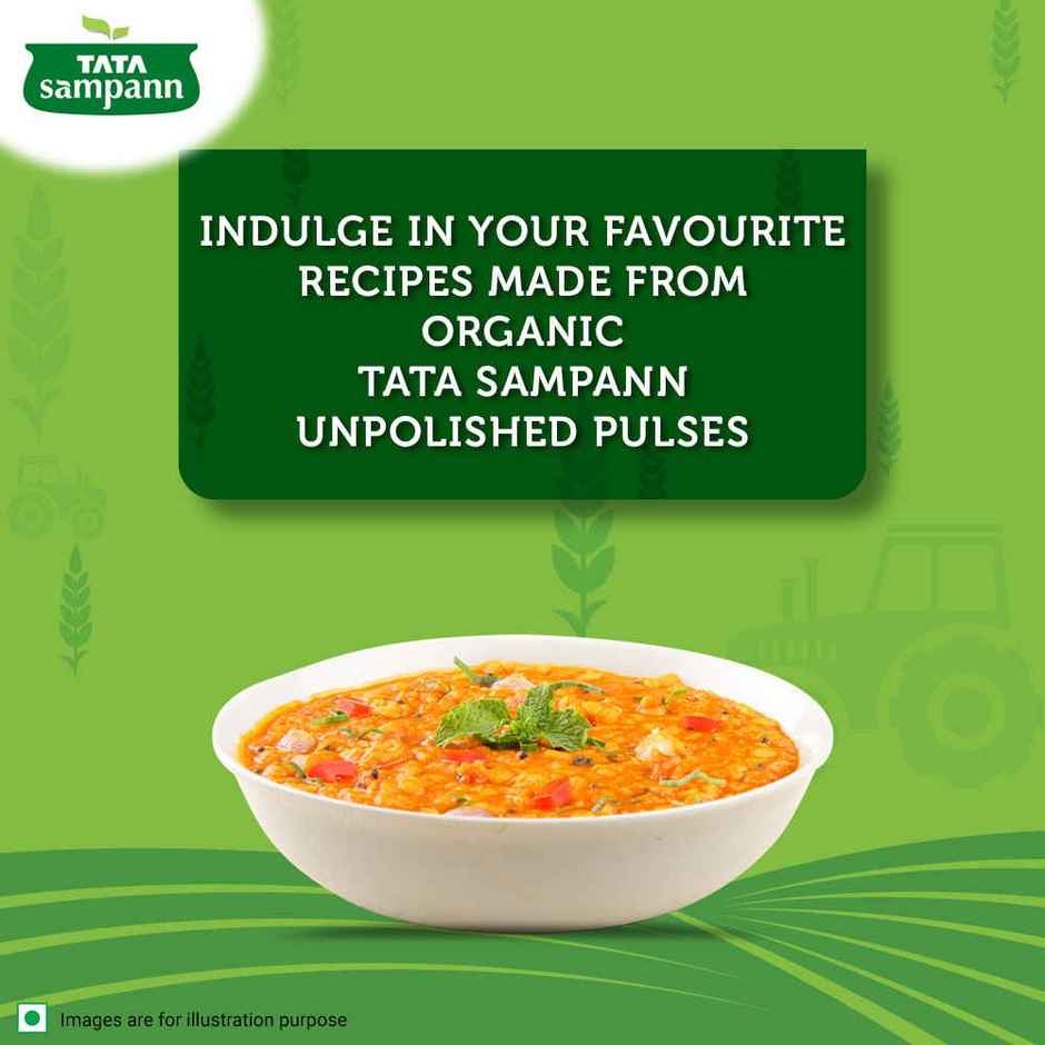 Tata Sampann Organic Unpolished Moong Dal