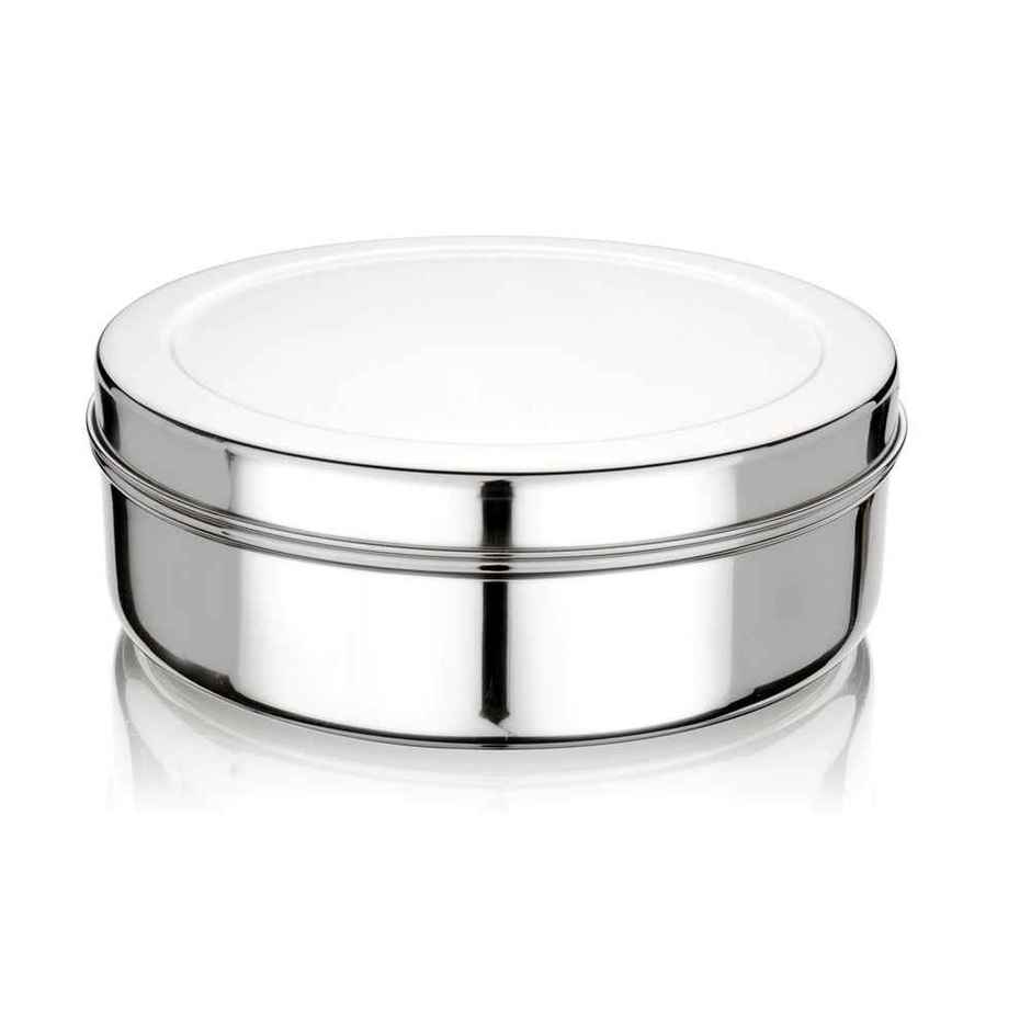 Steelera Stainless Steel Puri Dabba / Food Storage / Containers | Food Safe | 2 L