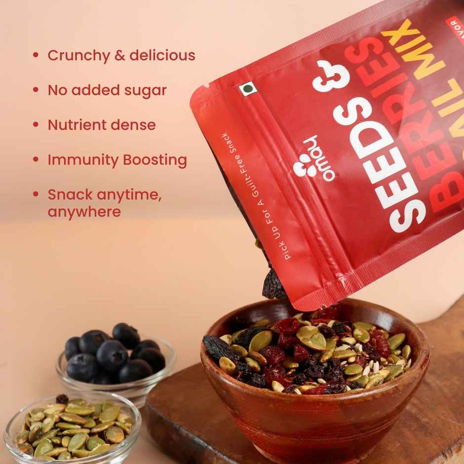 Omay FOODs Seeds & Berries Trail Mix Mini Pack