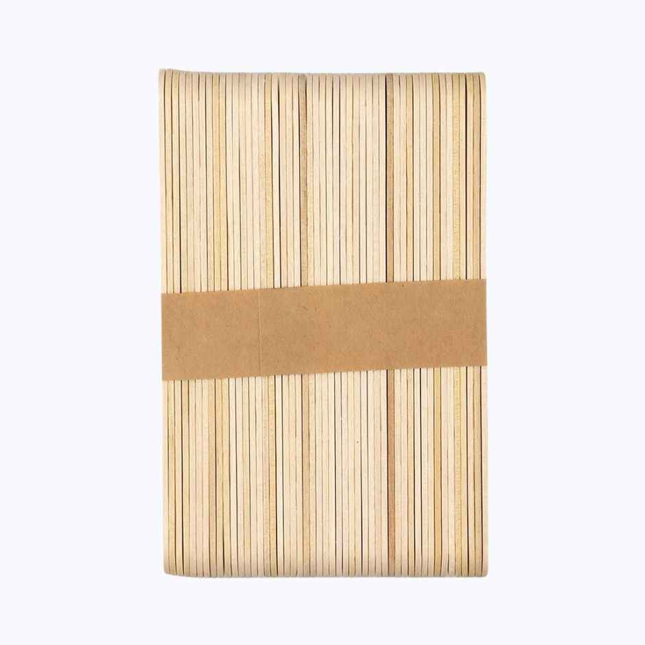 Se7en Wooden Ice Cream Sticks, 11 cm- Length