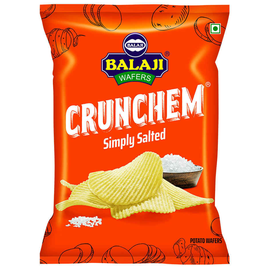 Balaji Crunchem Simply Salted Wafers