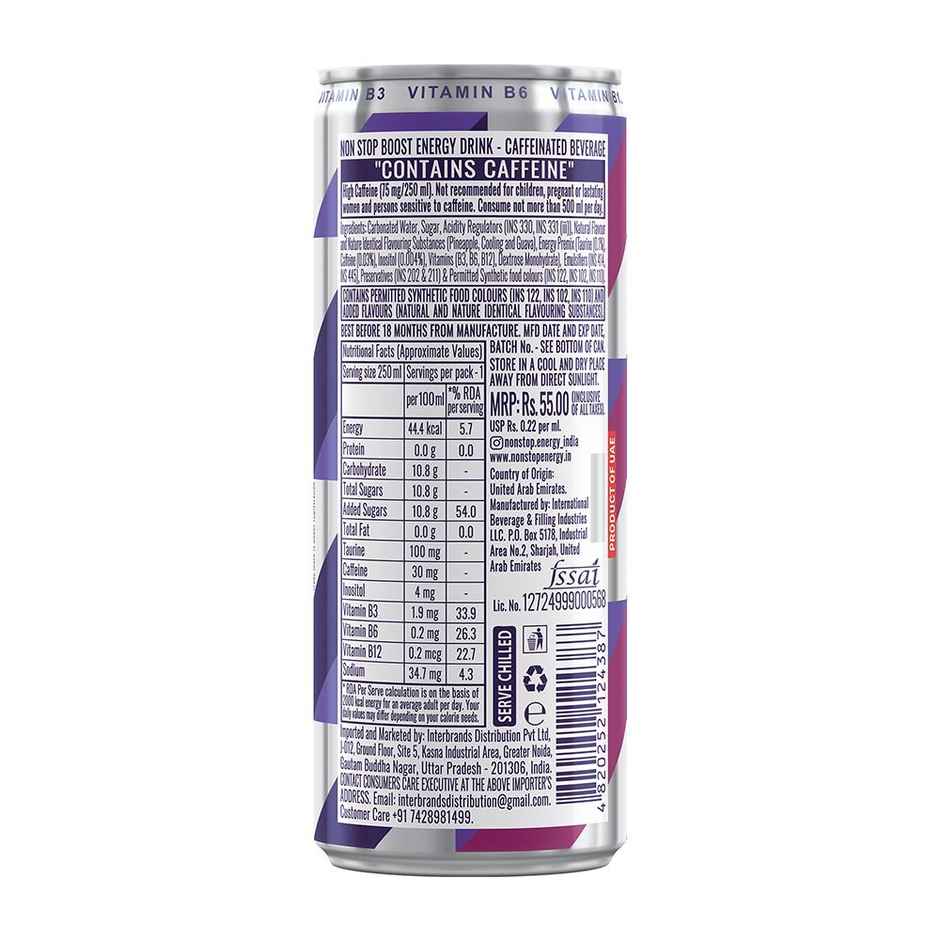 NON STOP Boost Energy Drink Combo   