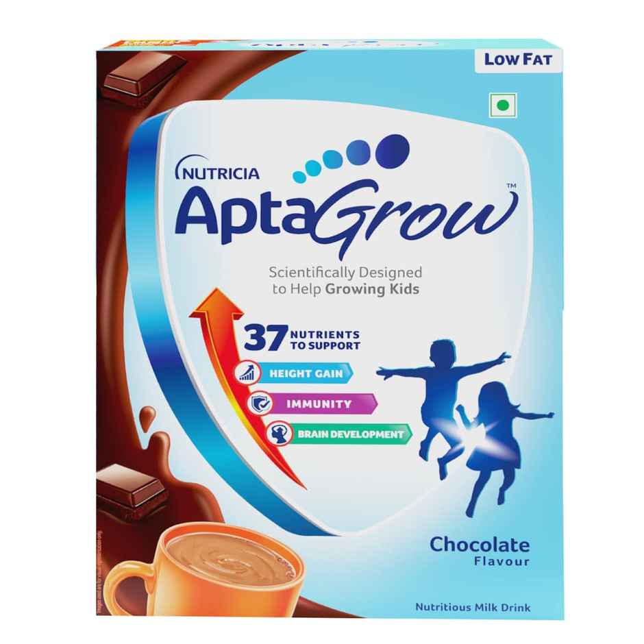 Aptagrow Health And Nutrition Drink Powder For Kid's Growth Chocolate