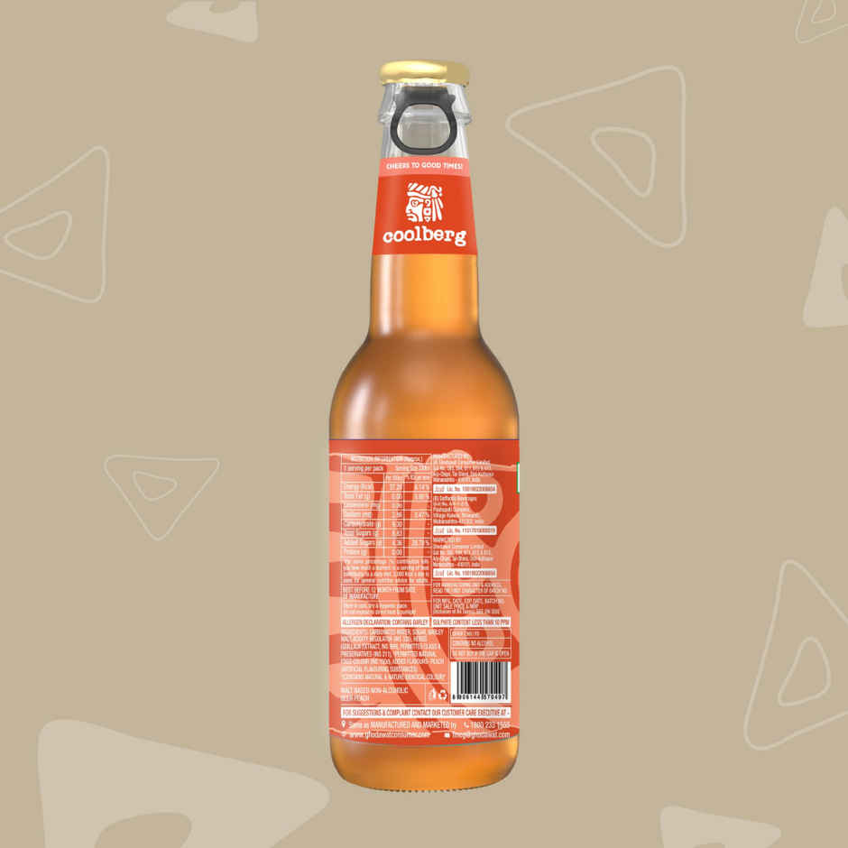 Coolberg Peach Non Alcoholic Beer