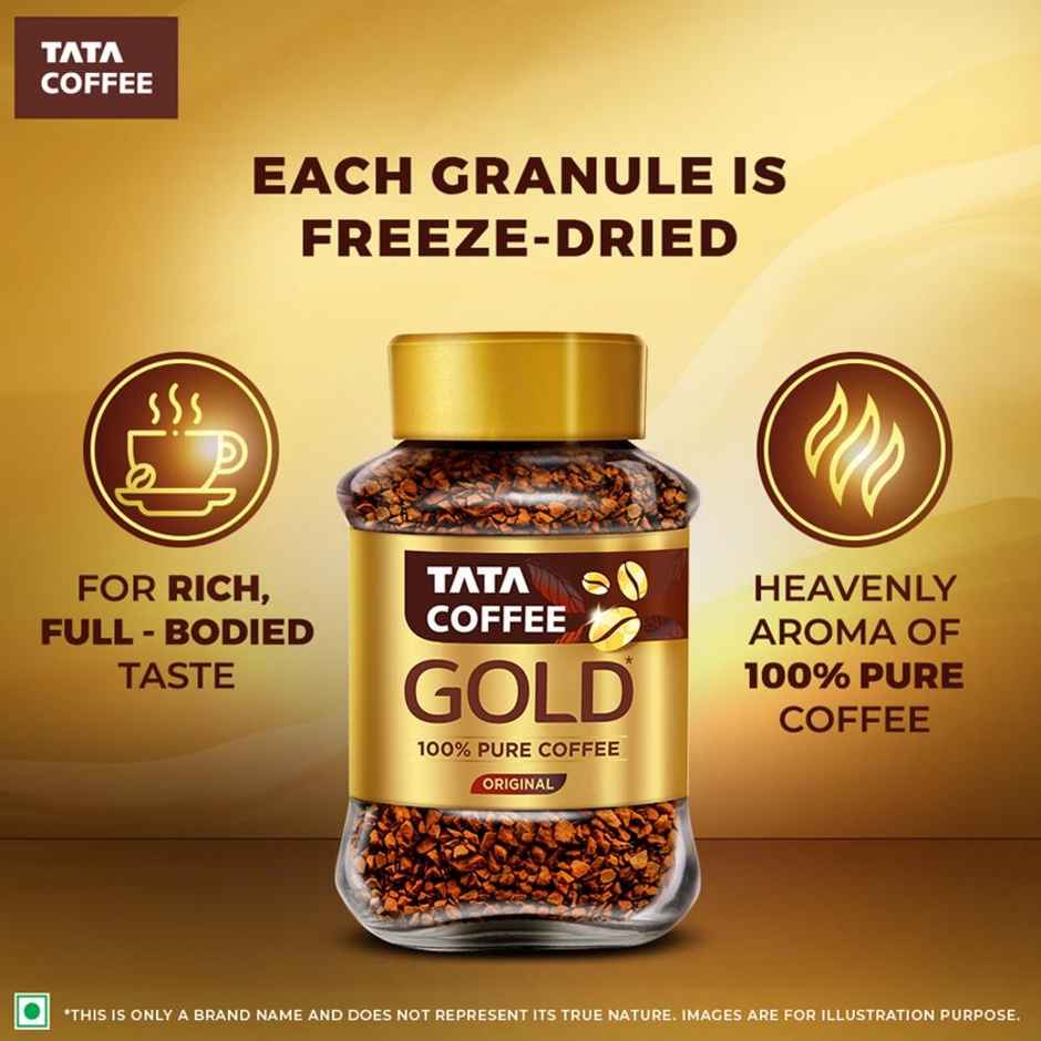 Tata Coffee Gold 100% Pure Instant Coffee