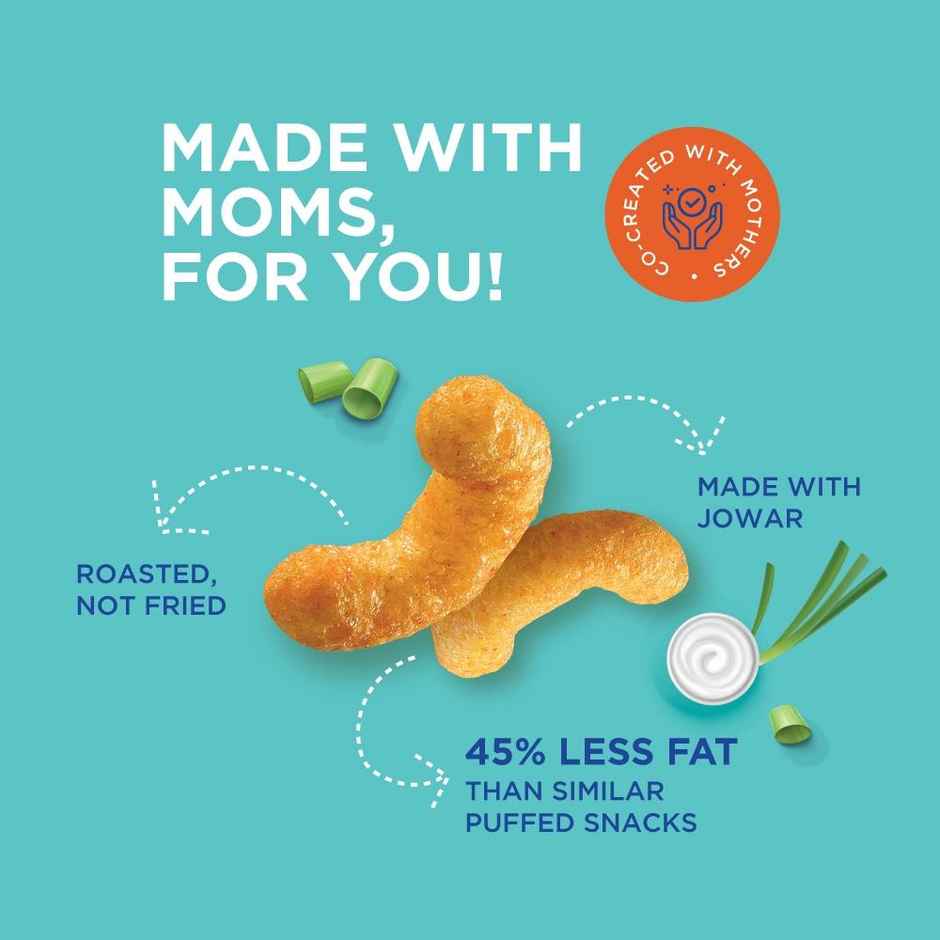 Open Secret Cream & Onion Puff Snacks - Not Fried