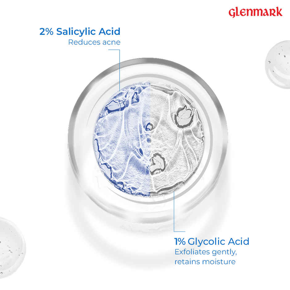 D'Acne Foaming Face Wash, With 2% Salicylic Acid And 1% Glycolic Acid