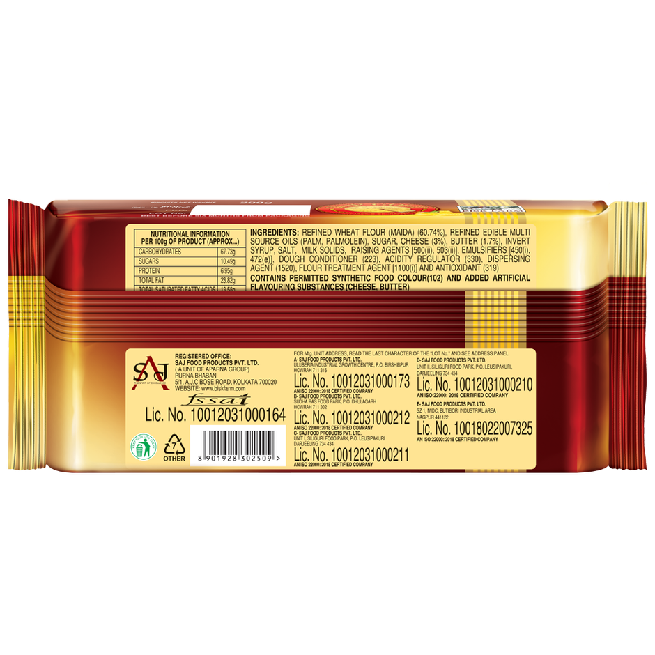 Bisk Farm Top Gold Biscuit