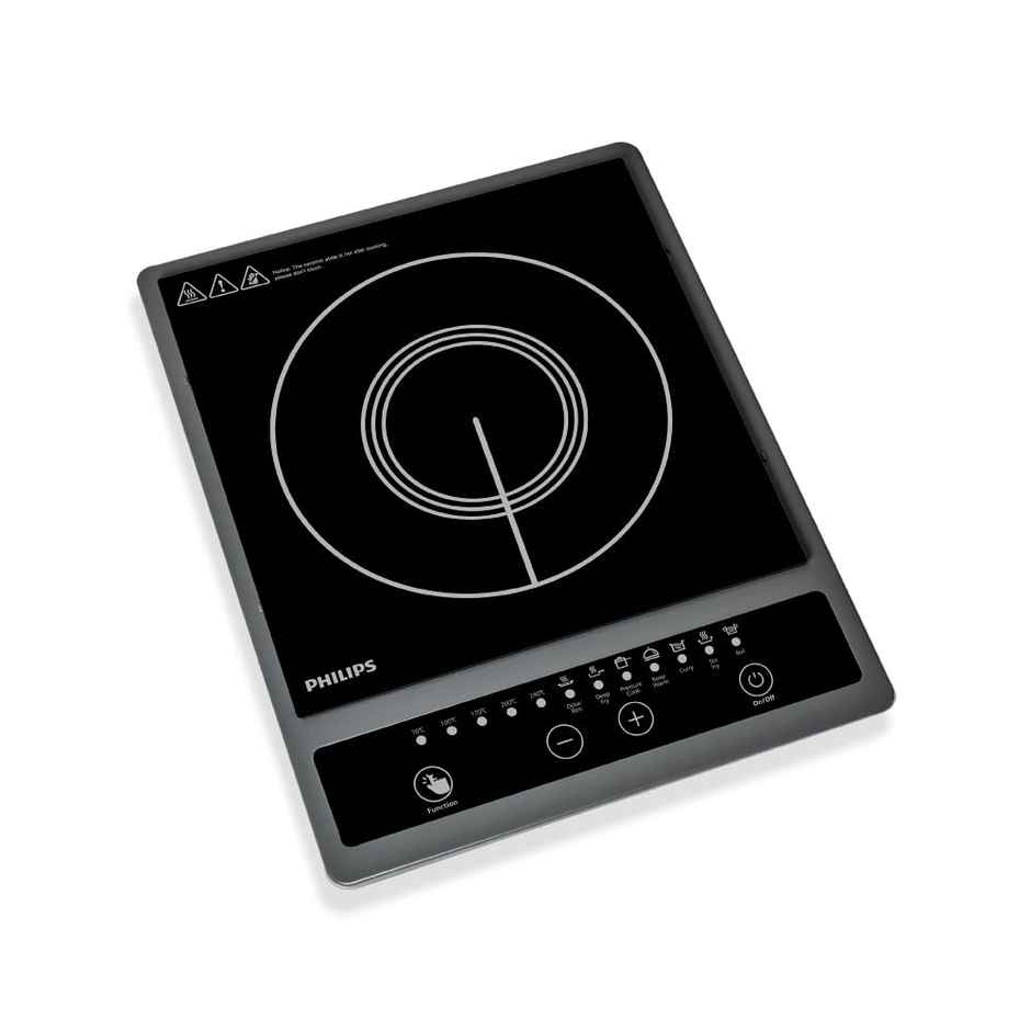 Philips Hd4934/00 1300W Induction Cooktop With Triple Mov With Soft Touch Control