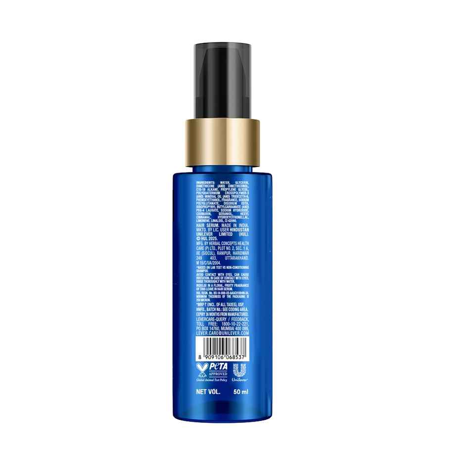 TRESemme Hydra Matrix Leave In Conditioner | Polyglutamic Acid Serum | 100H Hydration, Frizz Control
