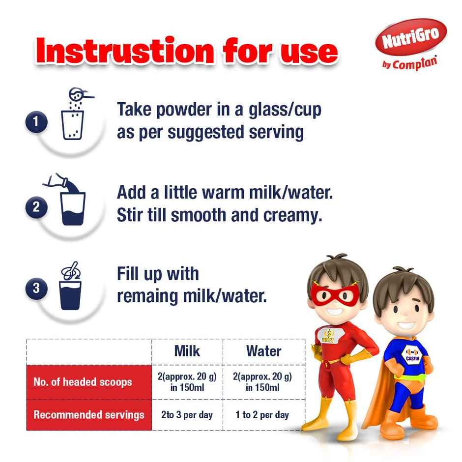Complan Nutrigro Jar Vanilla