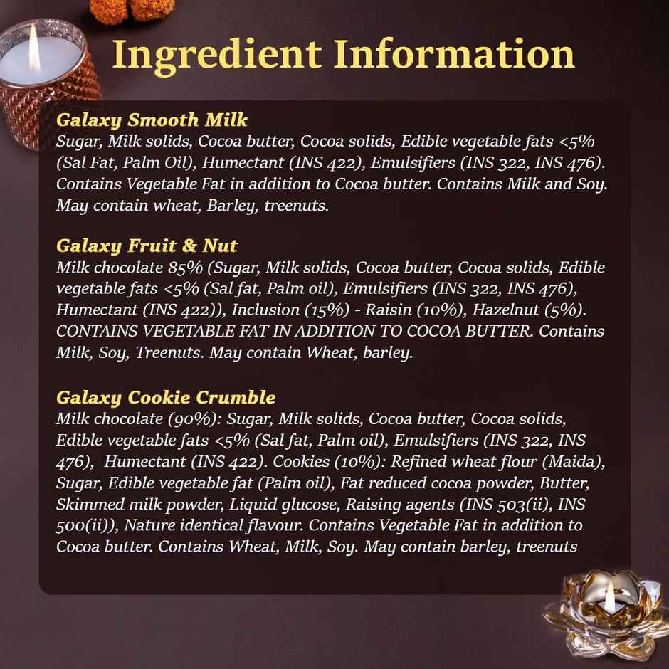 Galaxy Festive Favourites Milk Chocolate Gift Pack