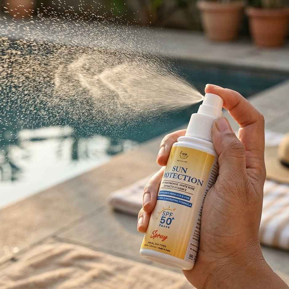 TNW The Natural Wash Sun Protection Sunscreen Spray SPF 50+ PA+++ Spray