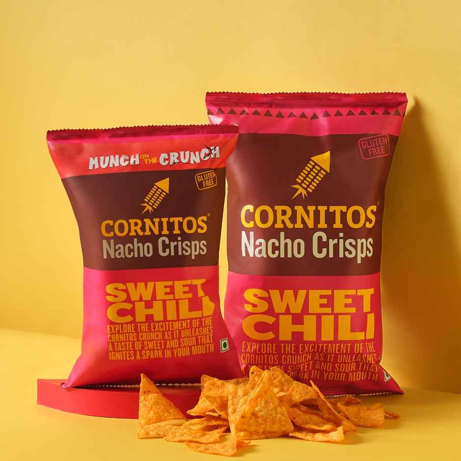 Cornitos Nachos Sweet Chilli | Flavoured Nachos