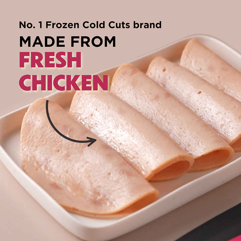 Prasuma Chicken Ham (Smoked) High Protein 200g | No Trans Fat | Only Best Cuts | Fresh Chicken