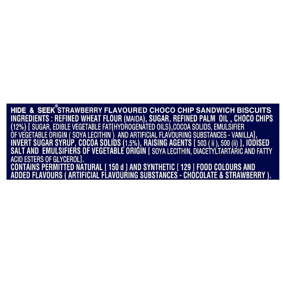 Parle Hide & Seek Strawberry Creme Sandwiches