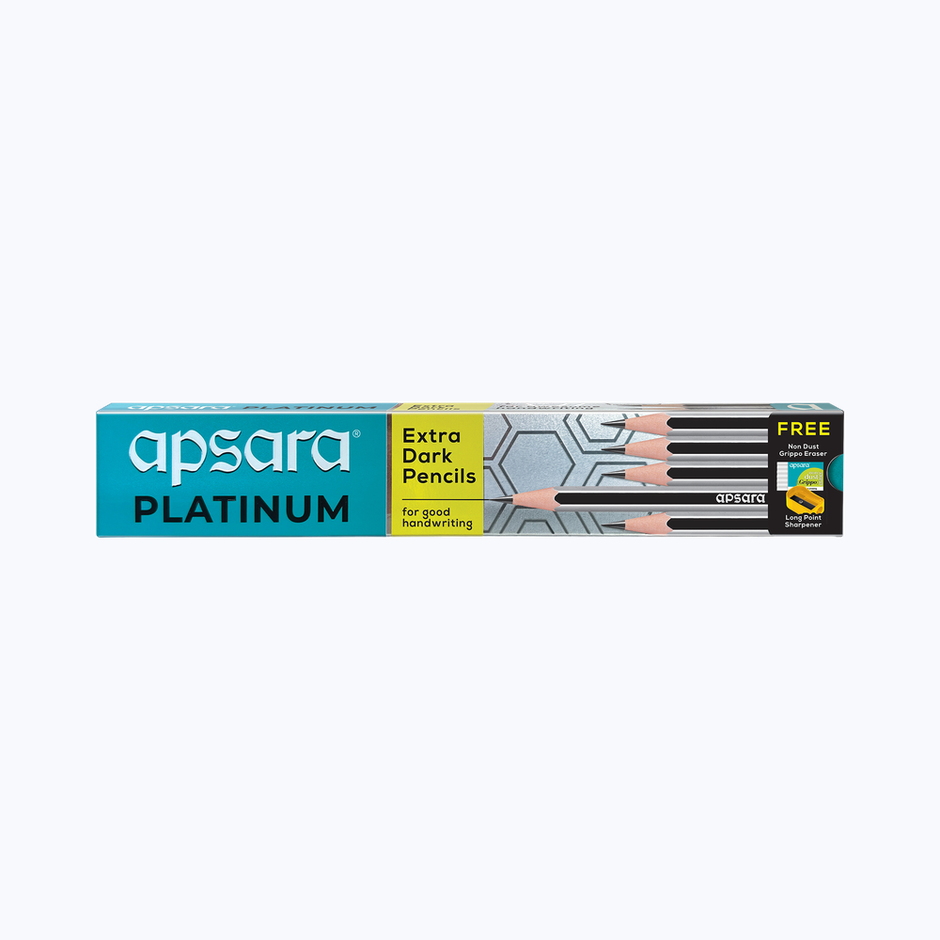 Apsara Platinum Extra Dark Pencil Combo