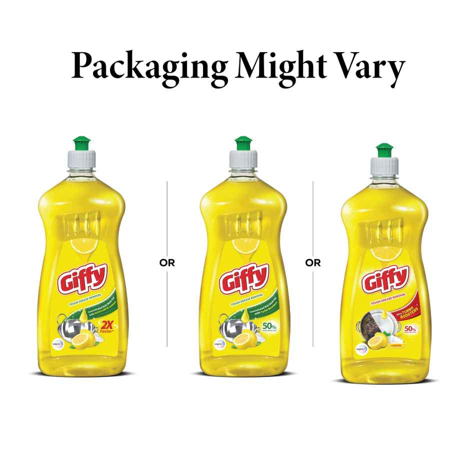 Giffy Active Salt and Lemon Liquid Dish Wash Gel