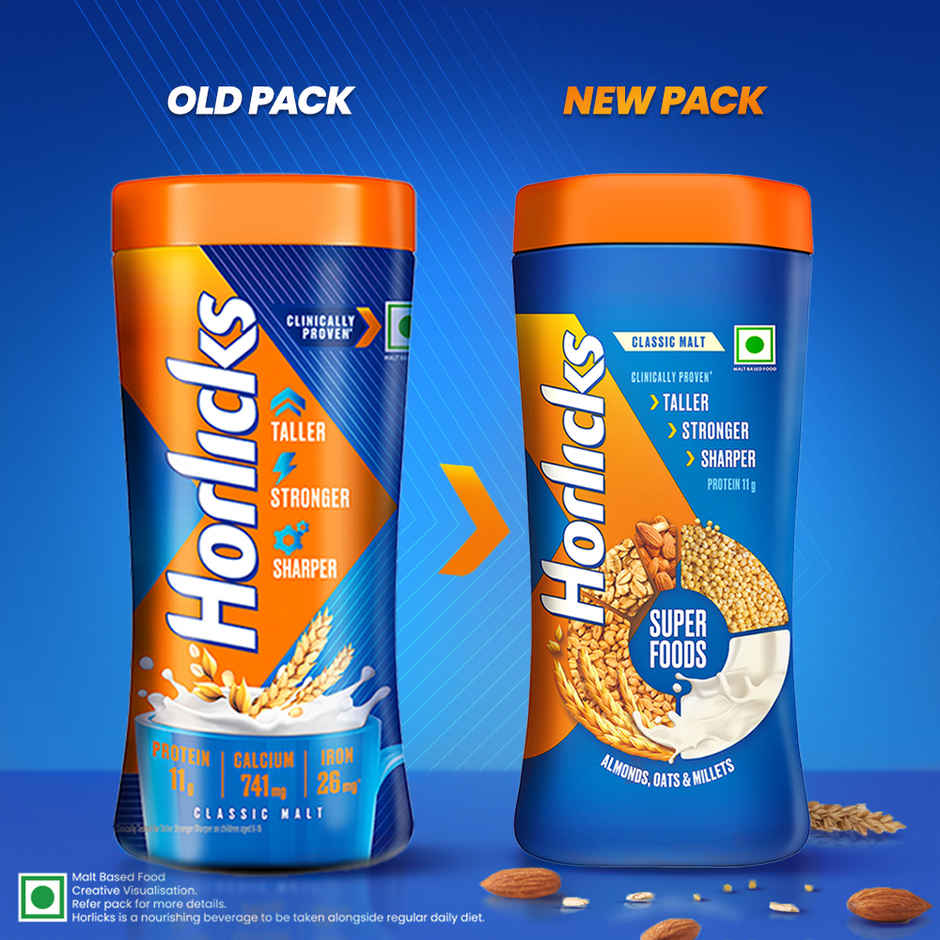 Horlicks Nutrition Drink Jar | Superfoods
