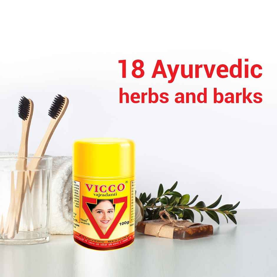 Vicco Vajradanti Ayurvedic Toothpaste 100g