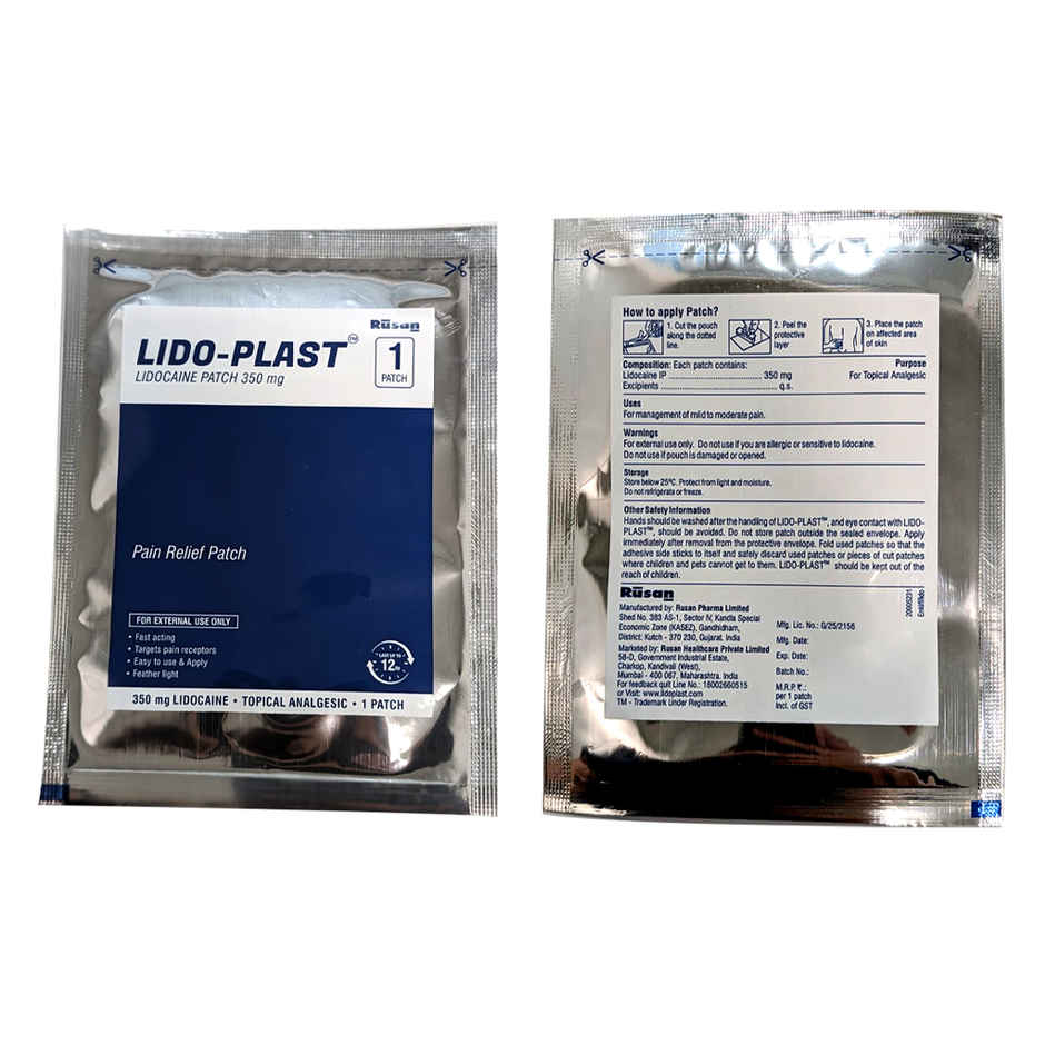 Lido-Plast 350mg Patch