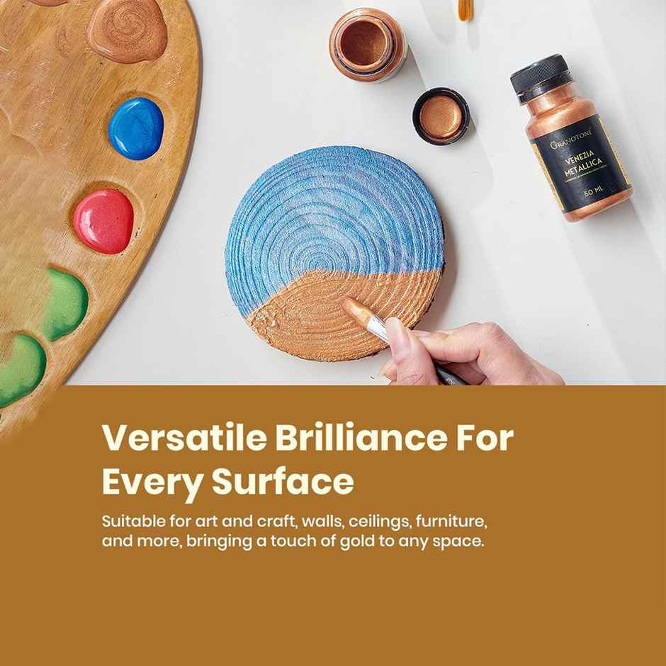 Granotone Venezia Metallica Acrylic Color | Bronze