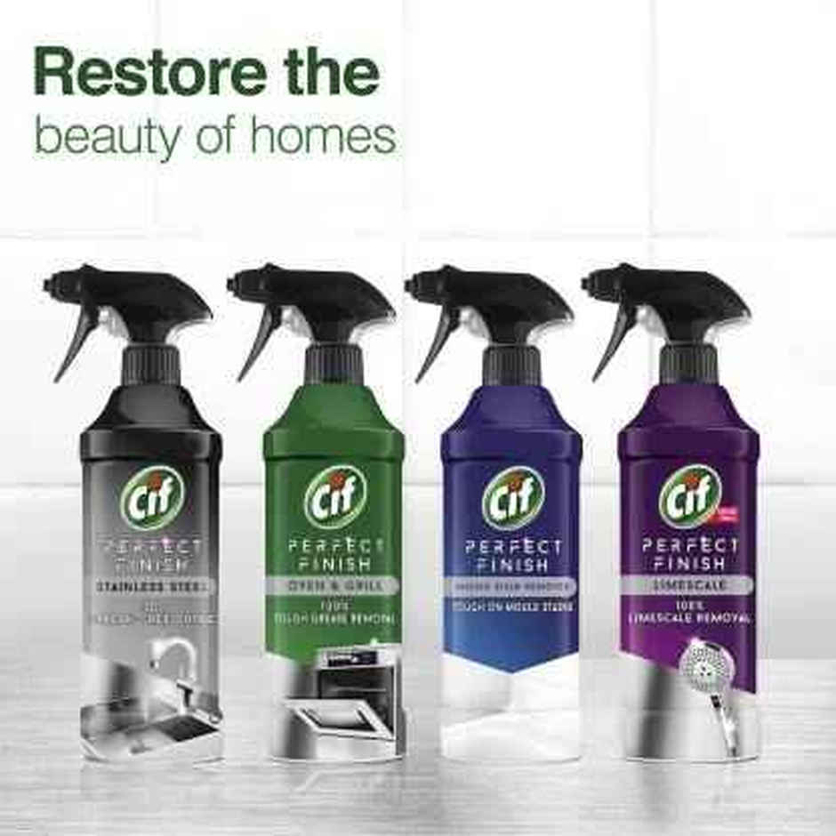 Cif Perfect Finish Oven & Grill Kitchen Cleaning Spray | 100% Tough Grease Removal