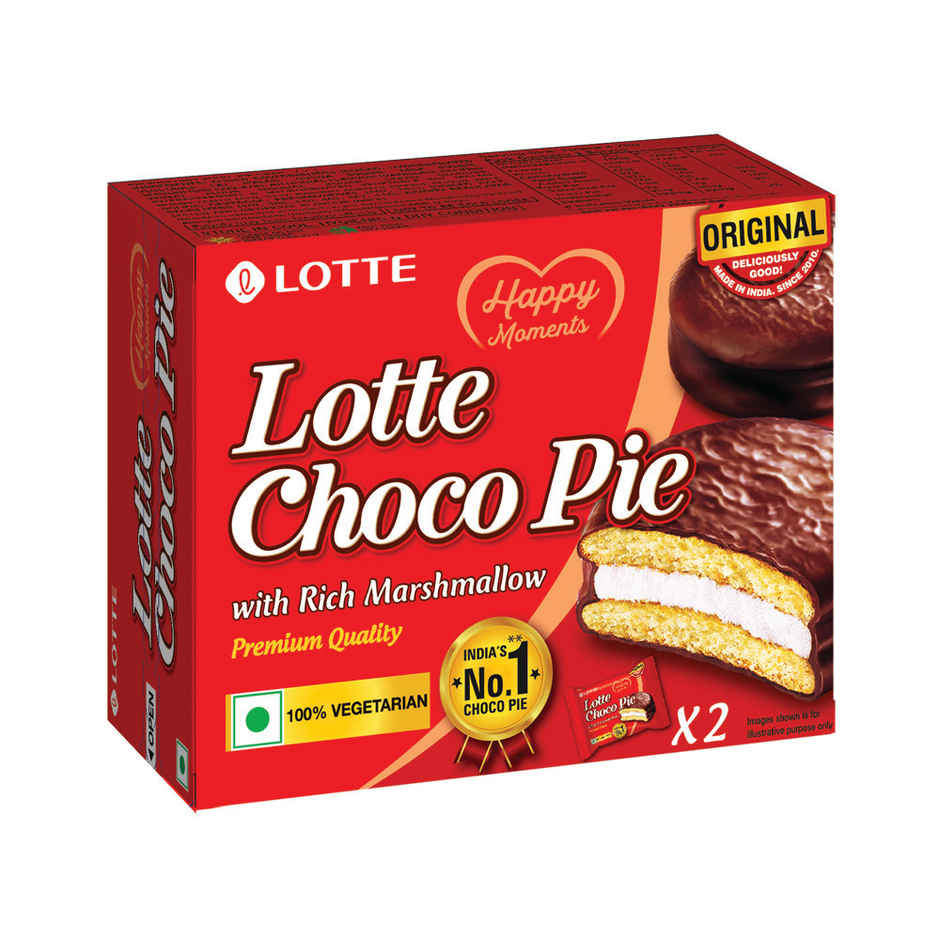 Lotte Choco Pie Chocolate | Trans Fat-free Combo
