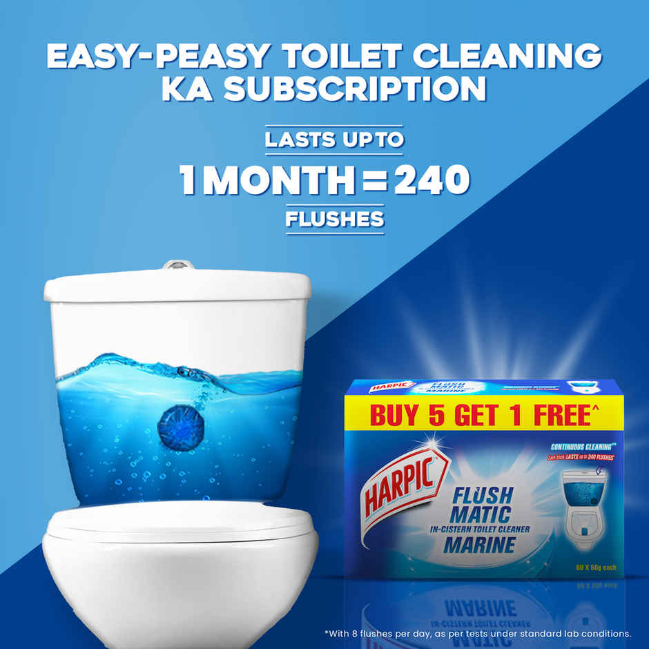 Harpic Flushmatic Marine Toilet Cleaner Blocks