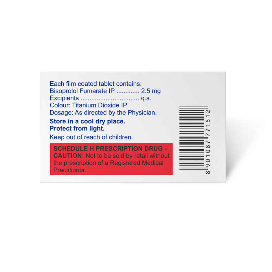 Bisocar-2.5Mg Tablet