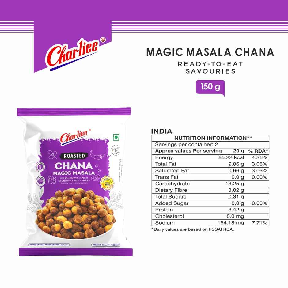 CHARLIEE Magic Masala Chana