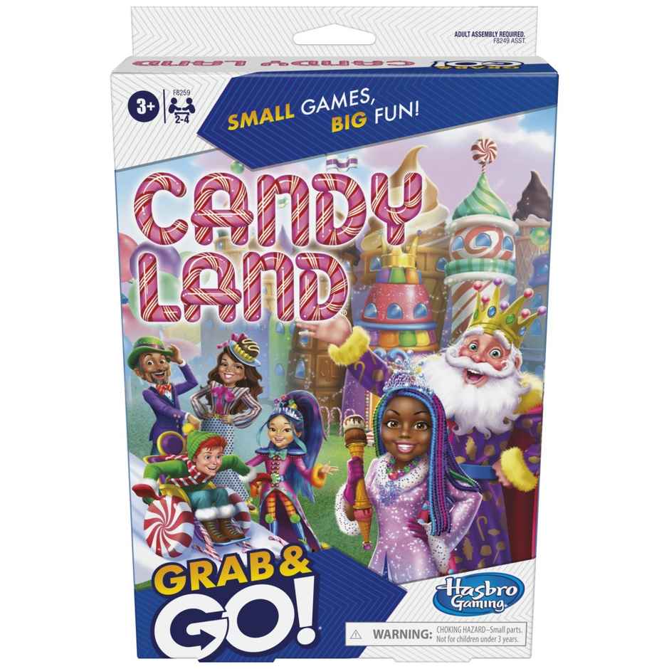 Hasbro Candyland - Travel Friendly - Miniature Version Board Game