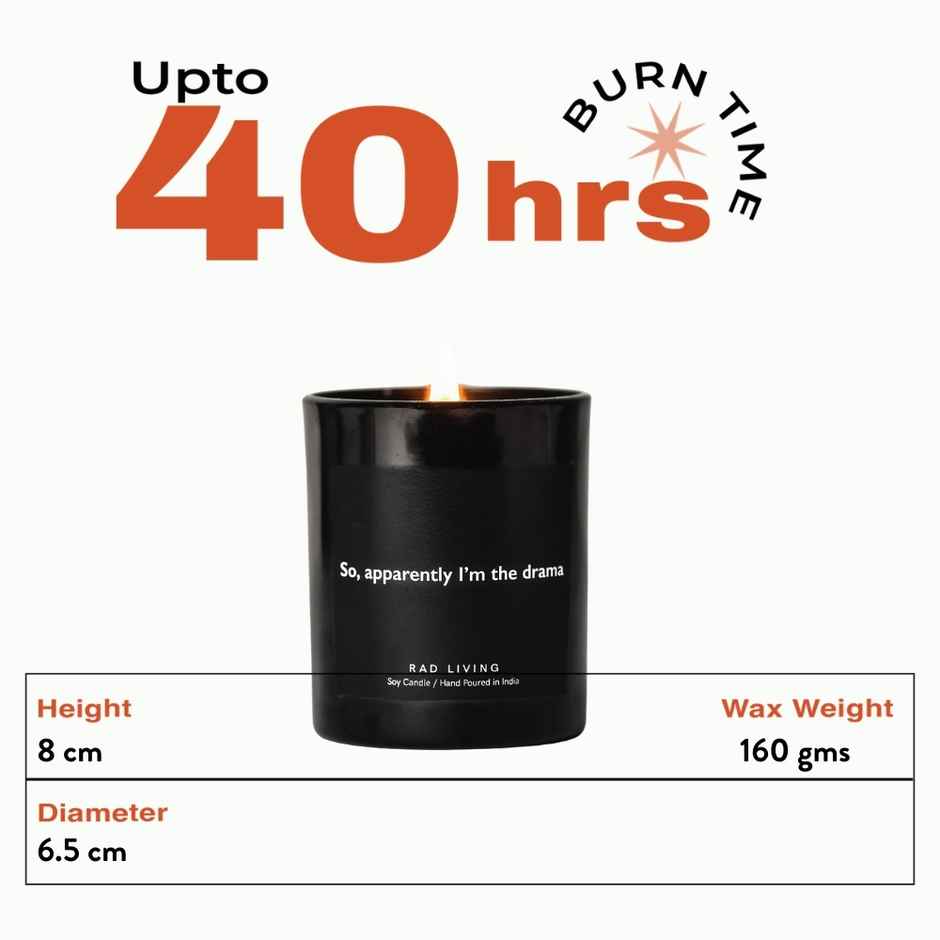 Rad Living FLY 13 | Wine Serenade Scented Candle | Home Decor