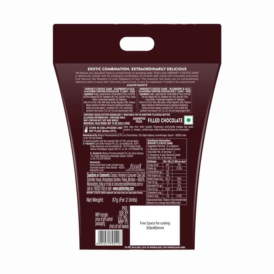 Hershey's Exotic Dark