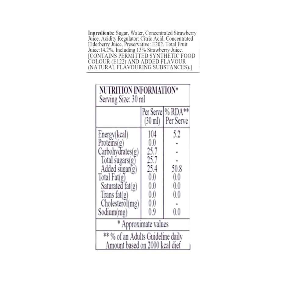 Monin Strawberry Syrup for Cocktail | Mocktails |Slush