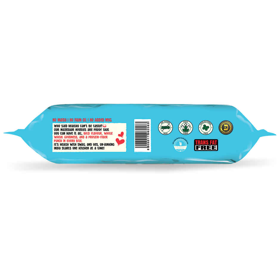 WickedGud Whole Wheat Curry Noodles | No Maida | No Palm Oil | Source of Protein