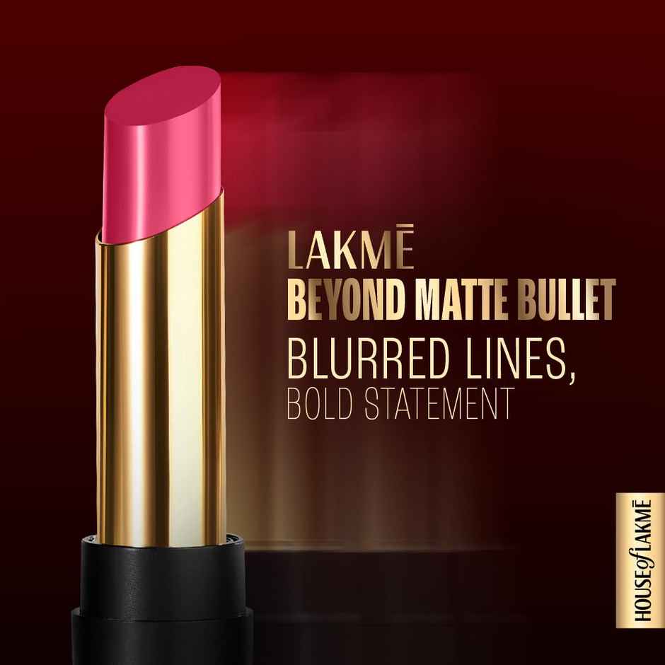 Lakme Absolute Beyond Matte Lip 201 PinkPower