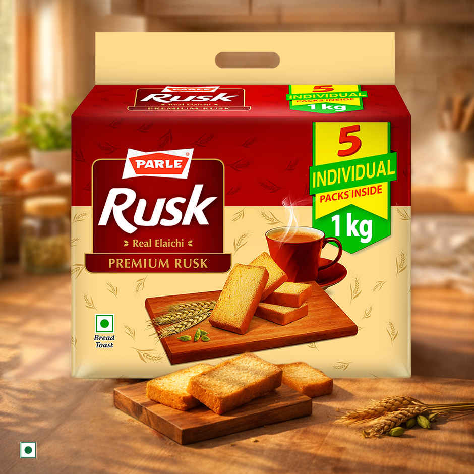 Parle Elaichi Rusk Combo  
