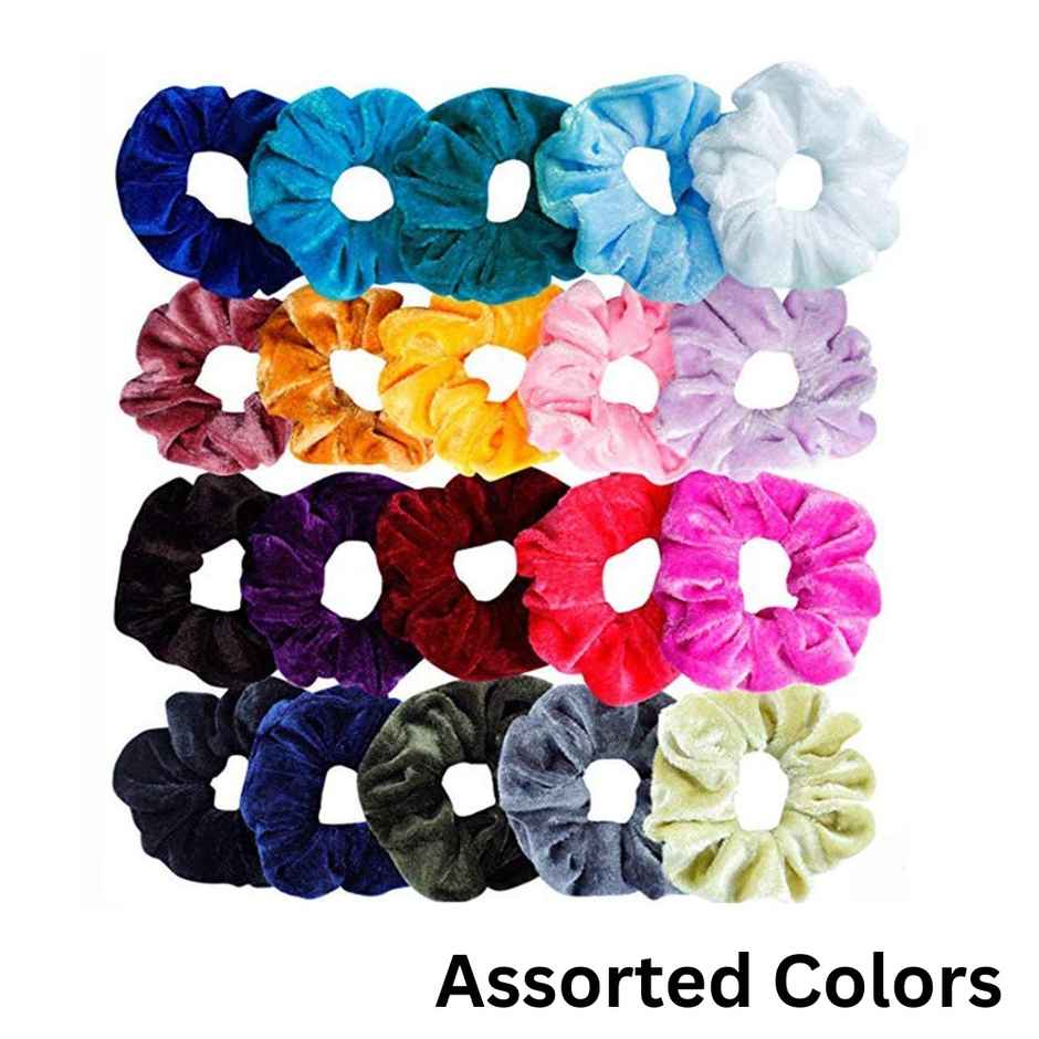 Velvet Scrunchies | Se7en | Soft Hair Accessory