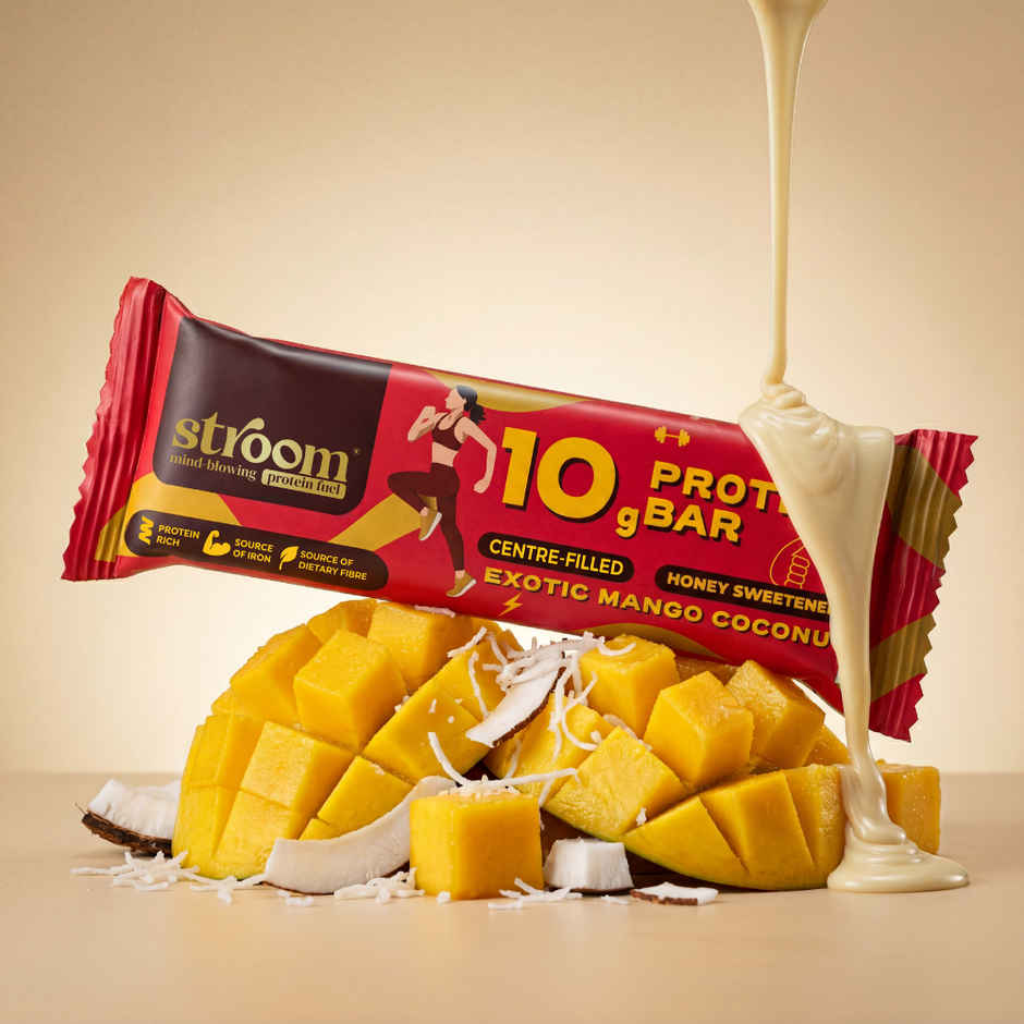 Stroom Exotic Mango Coconut Protein Bars