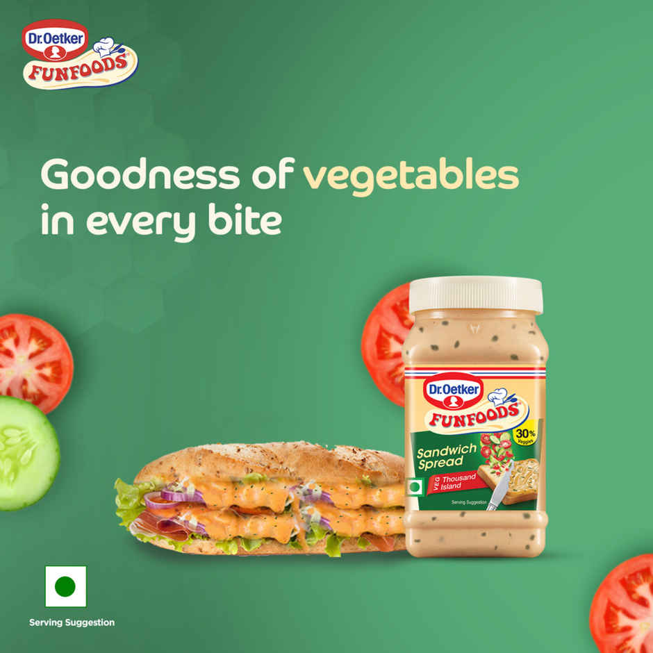 Dr. Oetker FunFoods Veg Thousand Island Sandwich Spread