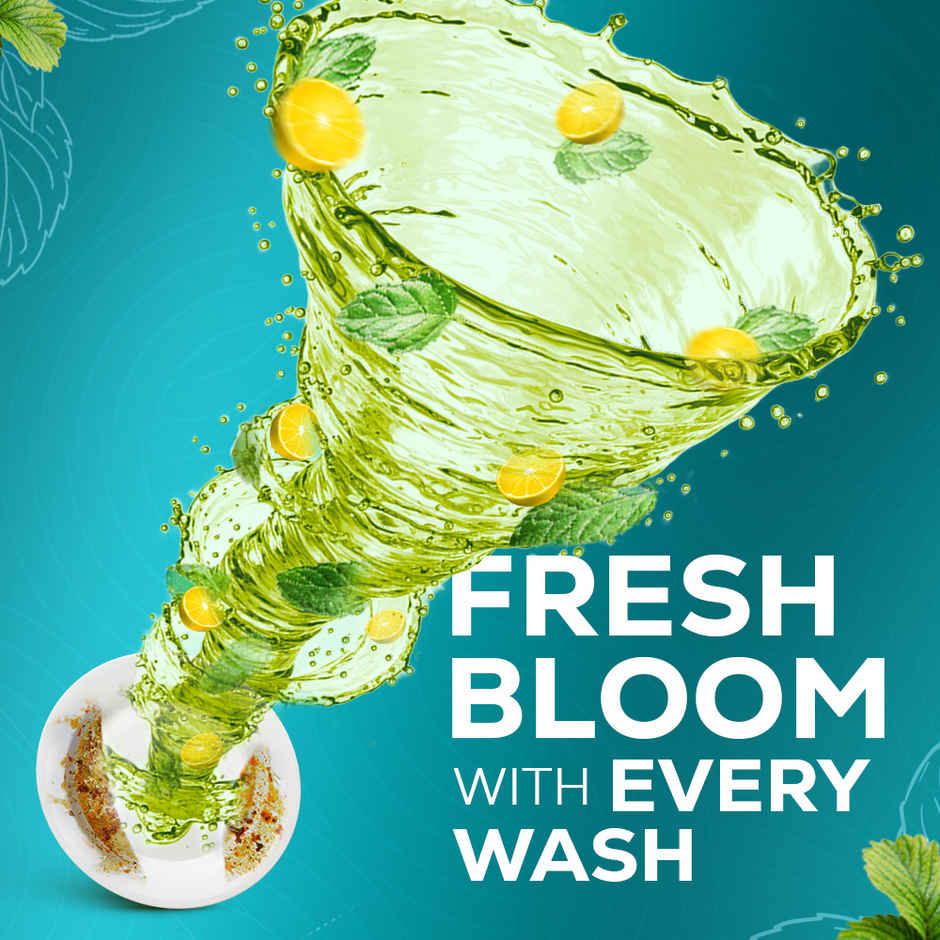 Vim Cooling Freshness Mint Dishwash Liquid