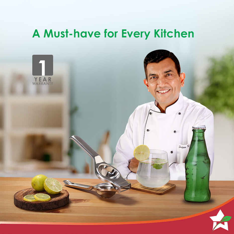 Wonderchef Ambrosia Lemon Squeezer | SS with Bottle Opener