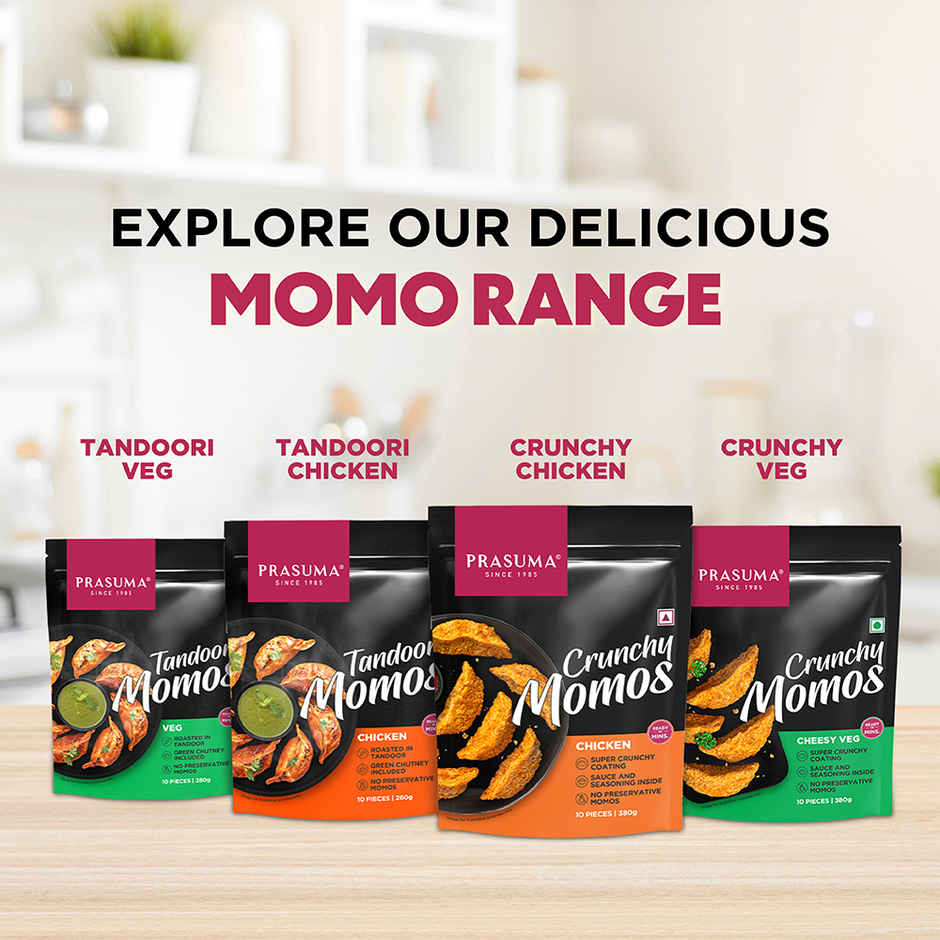 Prasuma Crunchy Chicken Momos | Kurkure