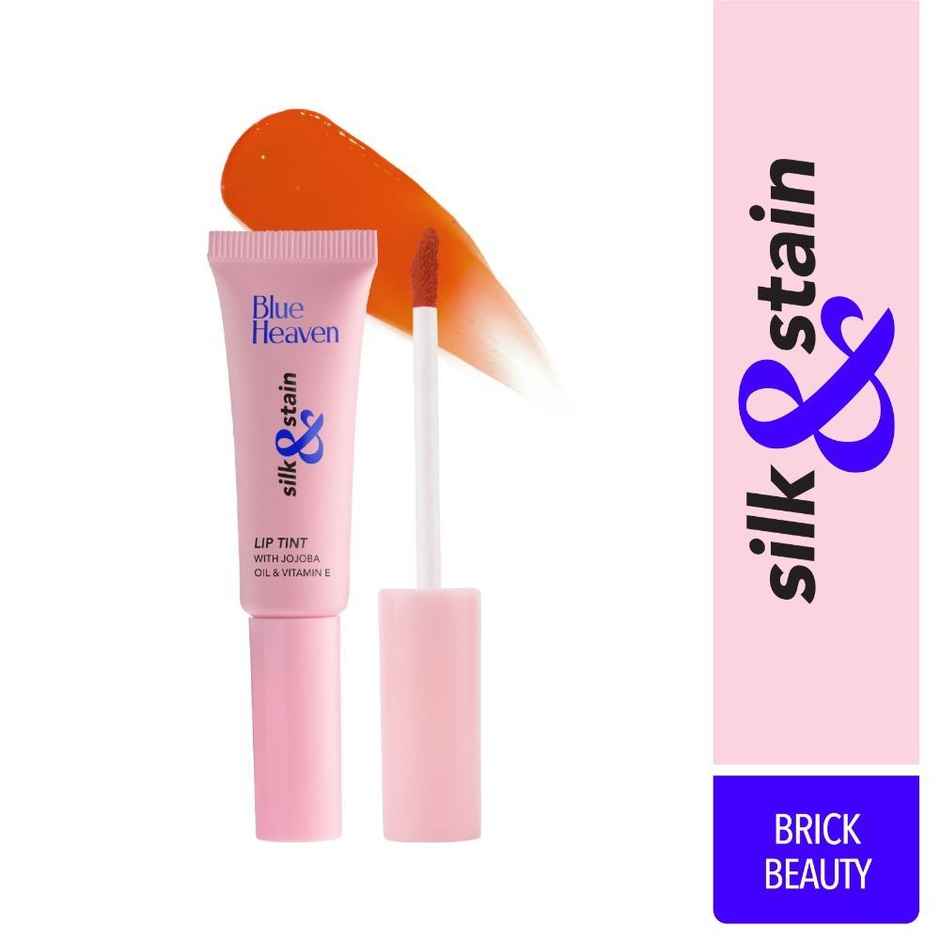 Blue Heaven Silk and Stain Lip Tint - Brick Beauty | Enriched with Shea Butter