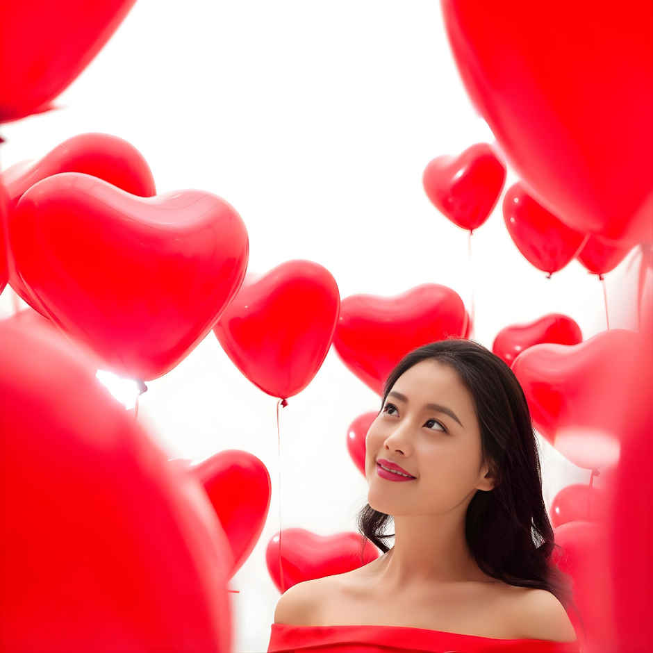 Red Heart Balloons | Party Decoration | Se7en