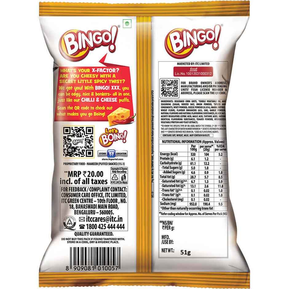Bingo! XXX Chilli Cheese