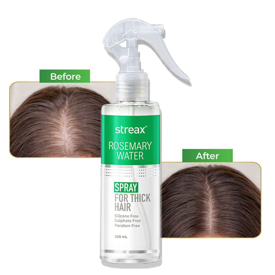 Streax Rosemary Water Spray for Hair Growth
