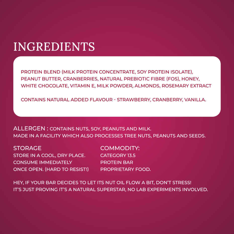 Stroom Berry White Chocolate 10G Protein Bar Combo 