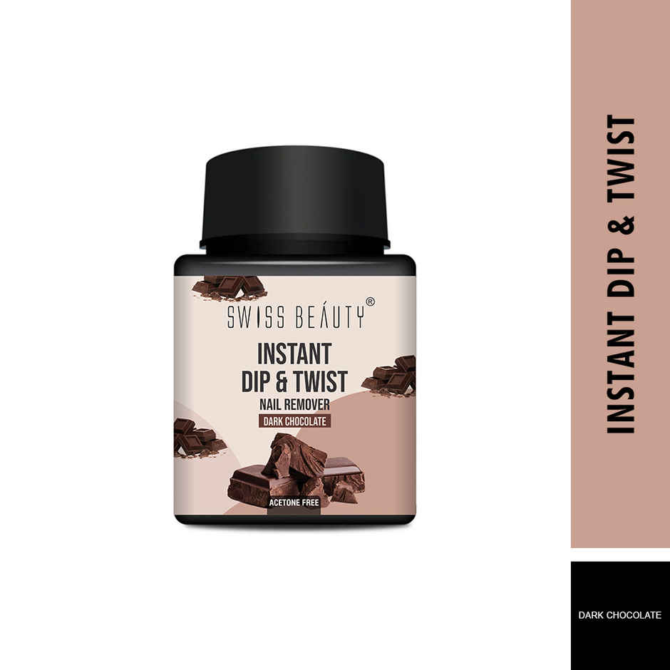 Swiss Beauty Instant Dip and Twist Nail Paint Remover | 03 Chocolate